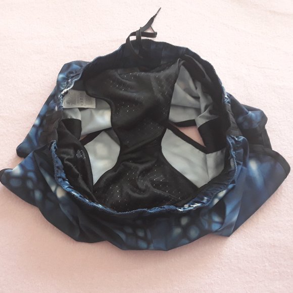 Adidas Womens' Running Shorts, Blue & White Pattern, Sz. M - Picture 8 of 11